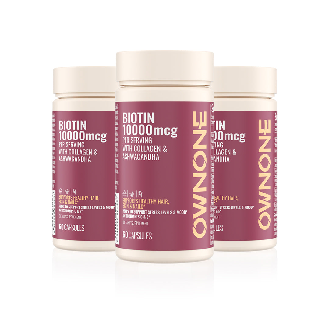 OWNONE Biotin 10,000mcg – Boost Hair, Skin & Nails with Natural Support