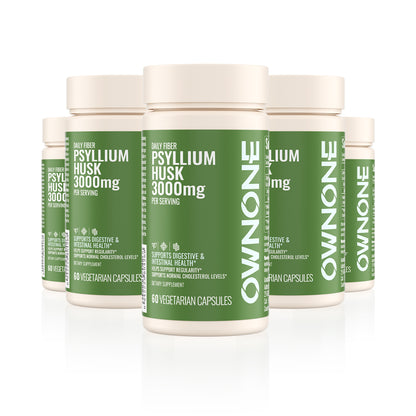 OWNONE Psyllium Husk 3000mg – Natural Fiber for Gut Wellness