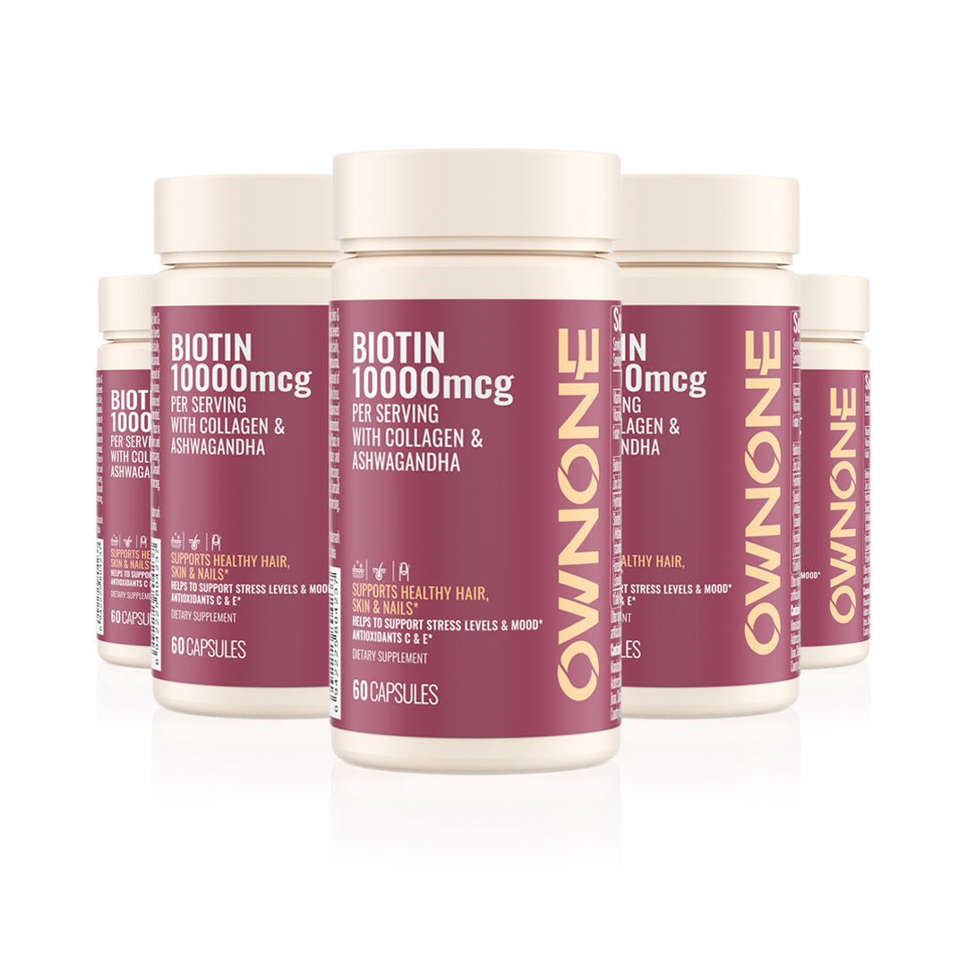 OWNONE Biotin 10,000mcg – Boost Hair, Skin & Nails with Natural Support