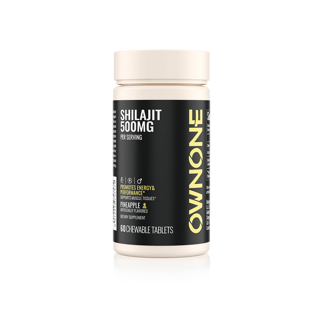 OWNONE Shilajit 500MG – Energy & Vitality Boost, Pineapple Flavor