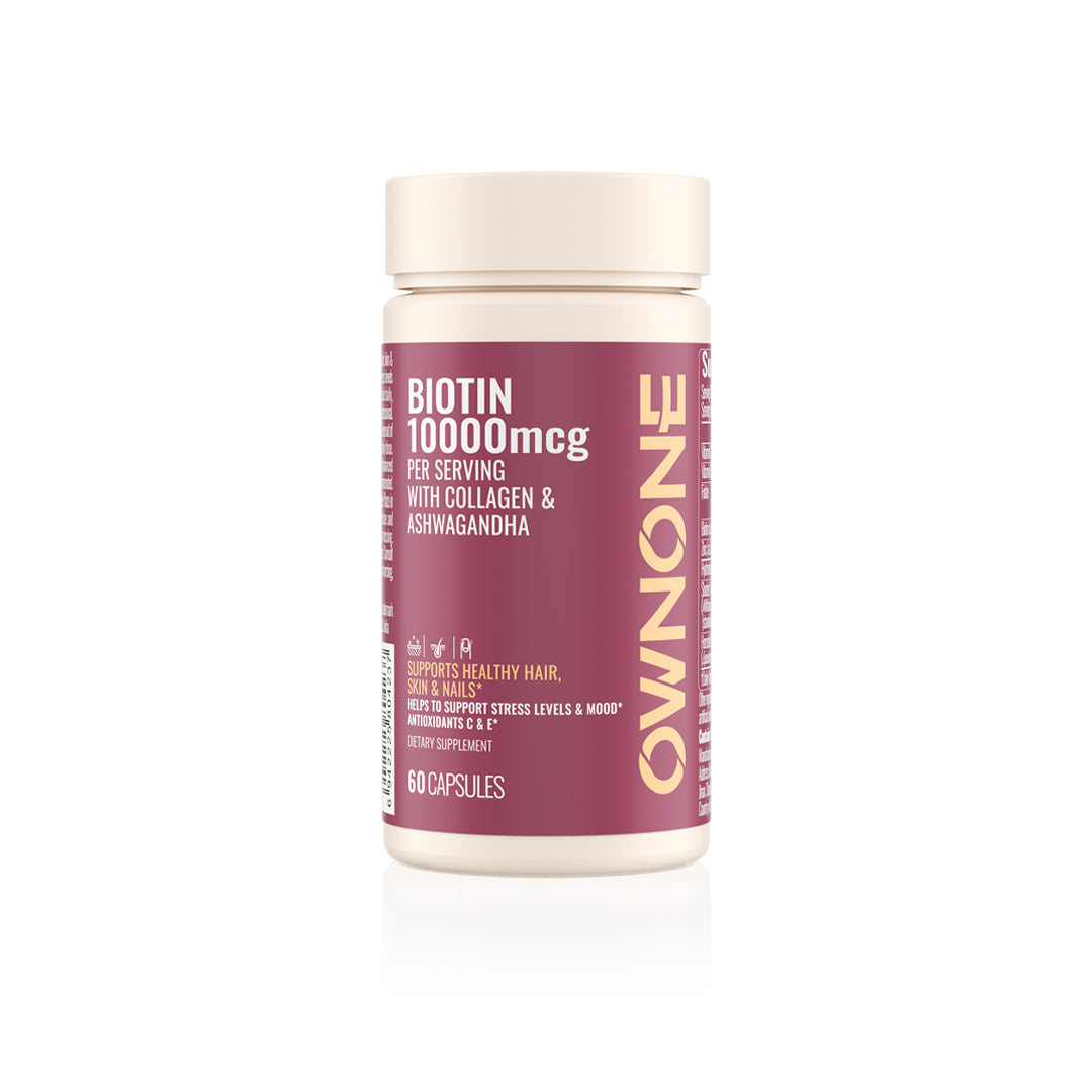 OWNONE Biotin 10,000mcg – Boost Hair, Skin & Nails with Natural Support