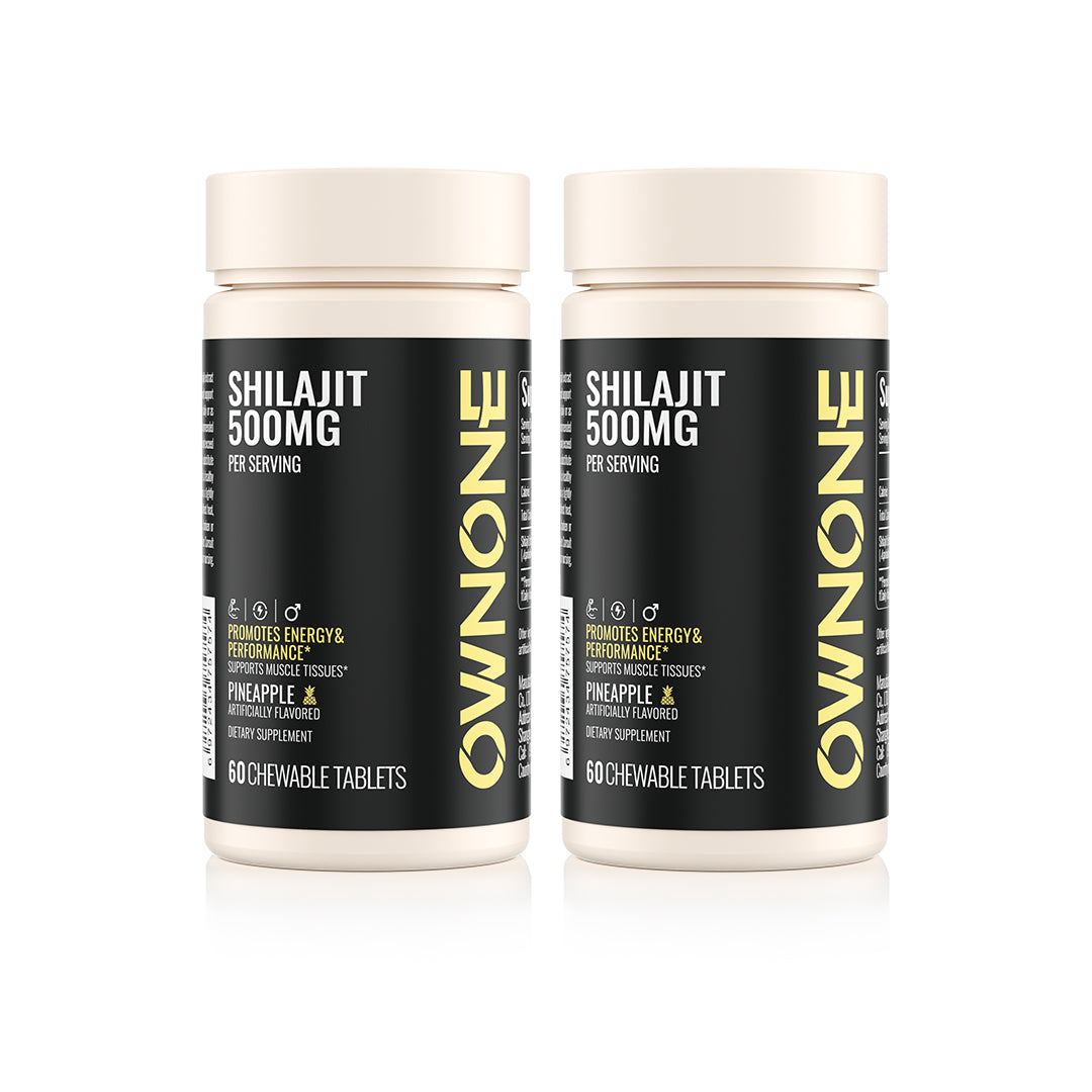 OWNONE Shilajit 500MG – Energy & Vitality Boost, Pineapple Flavor