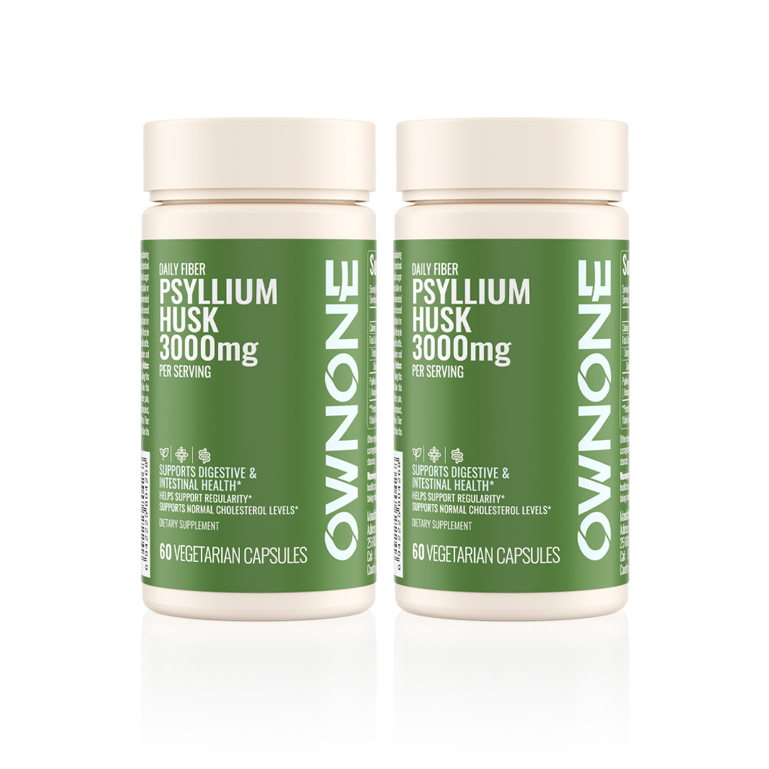 OWNONE Psyllium Husk 3000mg – Natural Fiber for Gut Wellness