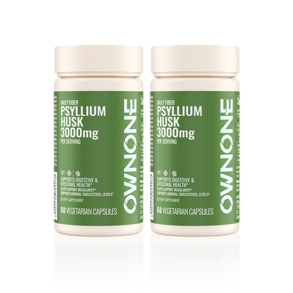 Cáscara de psyllium OWNONE 3000 mg: fibra natural para el bienestar intestinal